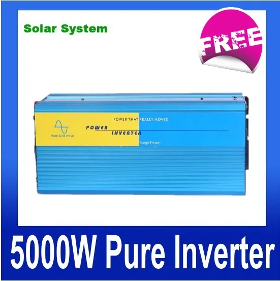 5000W Inverter Pure Sine Wave Inverter 10000W Peak Power 24V 230V 50HZ 5000W de onda senoidal pura Inversor
5000W Inverter Pure Sine Wave Inverter 10000W Peak Power 24V 230V 50HZ 5000W de onda senoidal pura Inversor