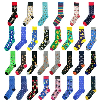 PEONFLY High Quality Men Happy Socks 29 Colors Striped Guitar Avocado Socks Men Colorful Combed Cotton Calcetines Hombre
PEONFLY High Quality Men Happy Socks 29 Colors Striped Guitar Avocado Socks Men Colorful Combed Cotton Calcetines Hombre