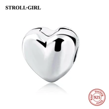Baru Kedatangan Kualitas Tinggi Asli Charm Beads Fit pandora charms asli perak 925 Busur Cinta Hati beads untuk membuat perhiasan(China)