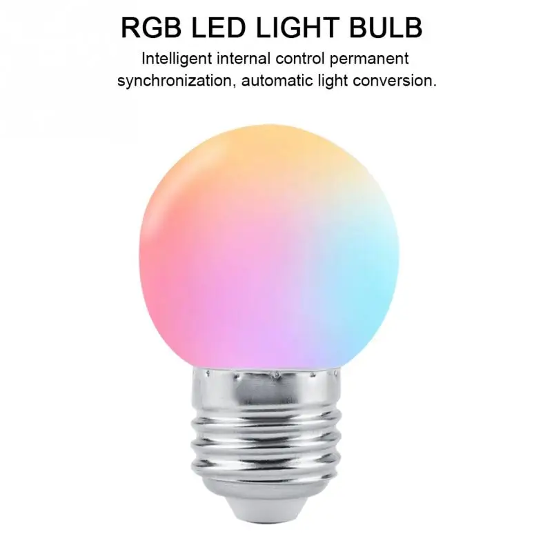 E27 AC150-250V Smart LED Bulb 3W RGB LED Light Bulb Colorful Smart Lamp Bulbs for Christmas Festival Lighting High Quality
E27 AC150-250V Smart LED Bulb 3W RGB LED Light Bulb Colorful Smart Lamp Bulbs for Christmas Festival Lighting High Quality
