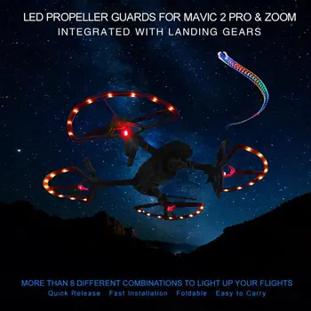 8743F LED Propeller Guards with Landing Gear Stabilizers Extensions for MAVIC 2 Pro/MAVIC 2 Zoom Drone Accessories
8743F LED Propeller Guards with Landing Gear Stabilizers Extensions for MAVIC 2 Pro/MAVIC 2 Zoom Drone Accessories