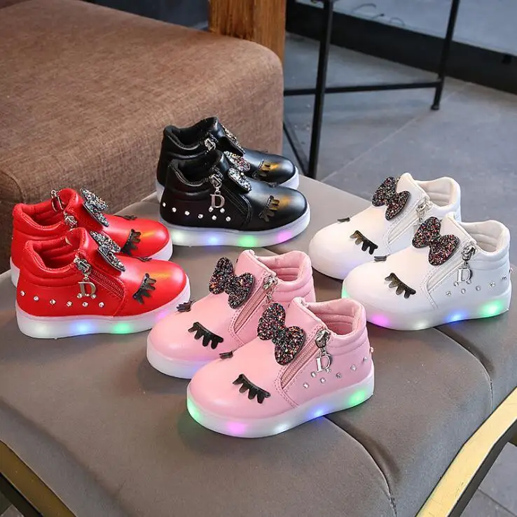 Hot Sale Children Glowing Shoes Kids Princess Girls Led Shoes Spring Autumn Cute Baby Sneakers Shoes Eu Size 21-30
Hot Sale Children Glowing Shoes Kids Princess Girls Led Shoes Spring Autumn Cute Baby Sneakers Shoes Eu Size 21-30