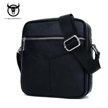 BULLCAPTAIN 2018 Fashion Genuine Leather Shoulder Bag Men Causal Crossbody Bags Small Brand Double Zipper Male Messenger Bags
BULLCAPTAIN 2018 Fashion Genuine Leather Shoulder Bag Men Causal Crossbody Bags Small Brand Double Zipper Male Messenger Bags