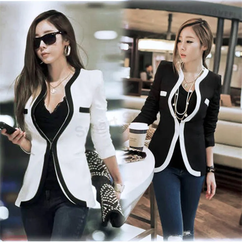 2014 Fashion Autumn winter Casual Blazer Jacket Women Slim Wave V-Neck Single Button blazer feminino Women Coat Blazer Women
2014 Fashion Autumn winter Casual Blazer Jacket Women Slim Wave V-Neck Single Button blazer feminino Women Coat Blazer Women