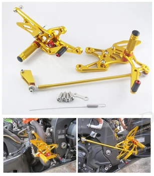 CNC Adjustable Rearsets Foot Pegs Rear Set For Yamaha YZF R1 2007-2008 
CNC Adjustable Rearsets Foot Pegs Rear Set For Yamaha YZF R1 2007-2008