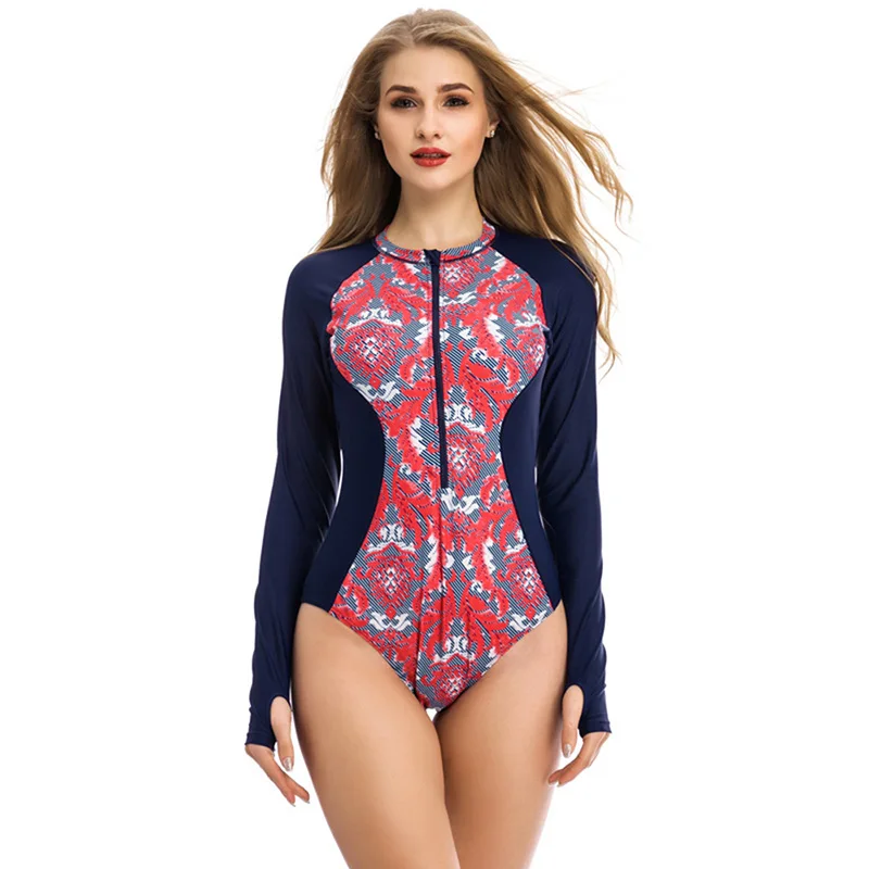 One Piece Swimsuit Women Plus Size Swimwear High Waist Push Up Removable Chest Pad Long Sleeve Swimwear Print Swimming Suit
One Piece Swimsuit Women Plus Size Swimwear High Waist Push Up Removable Chest Pad Long Sleeve Swimwear Print Swimming Suit