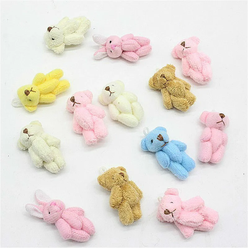 Mini 6Colors Kawaii 3.5CM Joint Bear Plush Stuffed TOY DOLL Decor Cloth Hair Accessories Plush TOY Dolls Plush Cute Pendant TOY
Mini 6Colors Kawaii 3.5CM Joint Bear Plush Stuffed TOY DOLL Decor Cloth Hair Accessories Plush TOY Dolls Plush Cute Pendant TOY