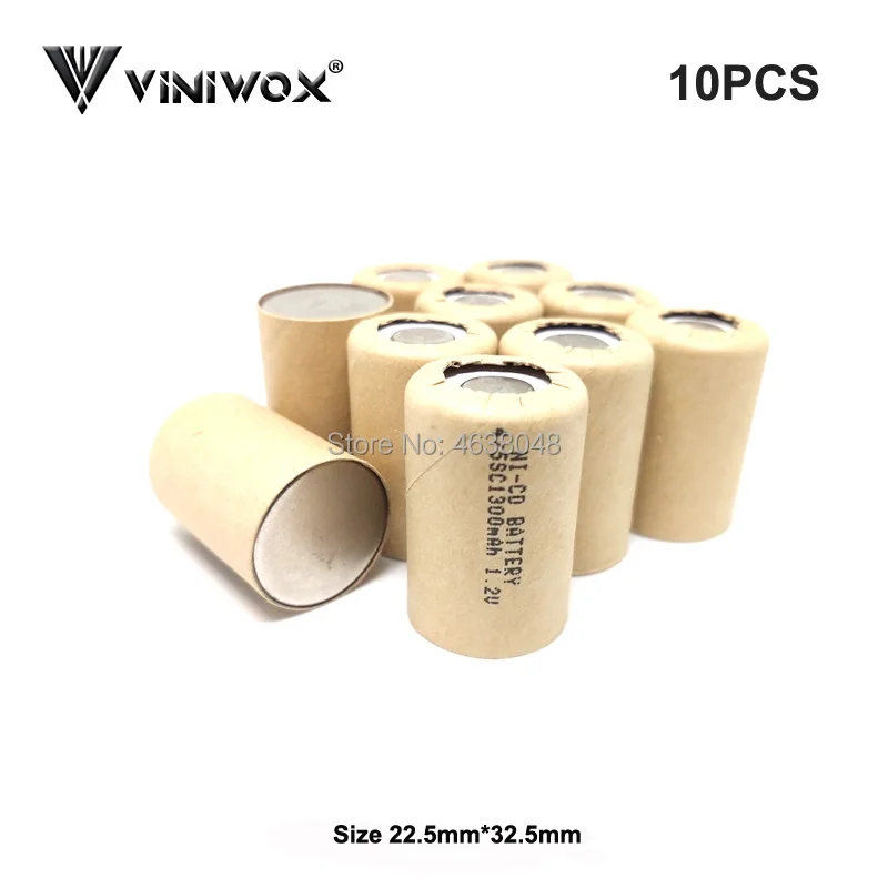 4/5SC Rechargeable 1.2V 1300mAh Ni-CD Batteries for Electric Flashlight Power Bank Toy Power Tool Battery NICD Cell Accumulator
4/5SC Rechargeable 1.2V 1300mAh Ni-CD Batteries for Electric Flashlight Power Bank Toy Power Tool Battery NICD Cell Accumulator