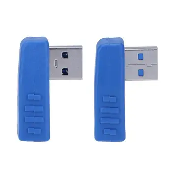 Usb 3.0 Connector Right + Left 90 Degree Converter USB3.0 Male to USB3.0 Female Adapter Wire Extender Connector
Usb 3.0 Connector Right + Left 90 Degree Converter USB3.0 Male to USB3.0 Female Adapter Wire Extender Connector