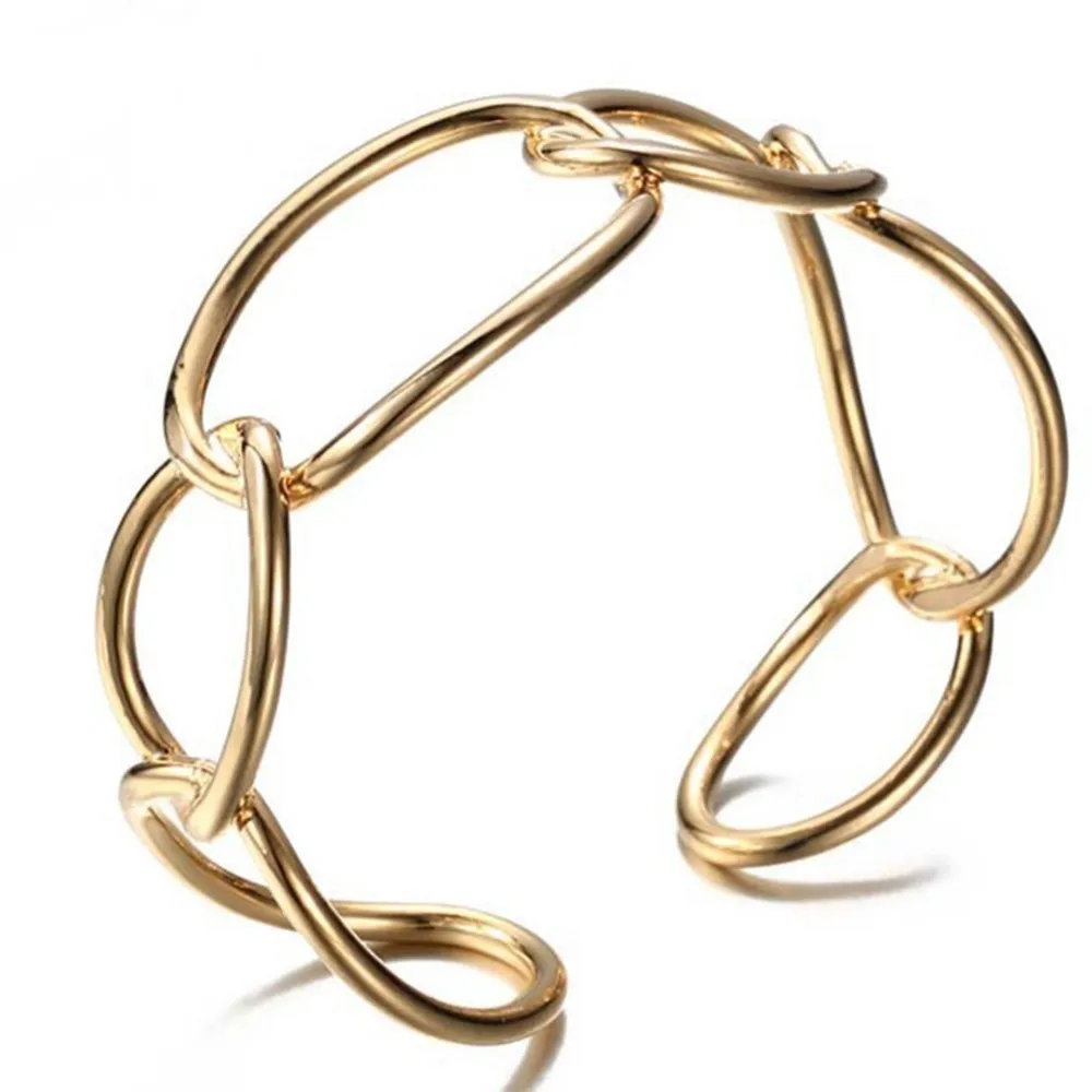 Circle Stainless Steel Bangle & Bracelets for Women Gold Knot Open Cuff Bangles Female Party Jewelry Accessories
Circle Stainless Steel Bangle & Bracelets for Women Gold Knot Open Cuff Bangles Female Party Jewelry Accessories