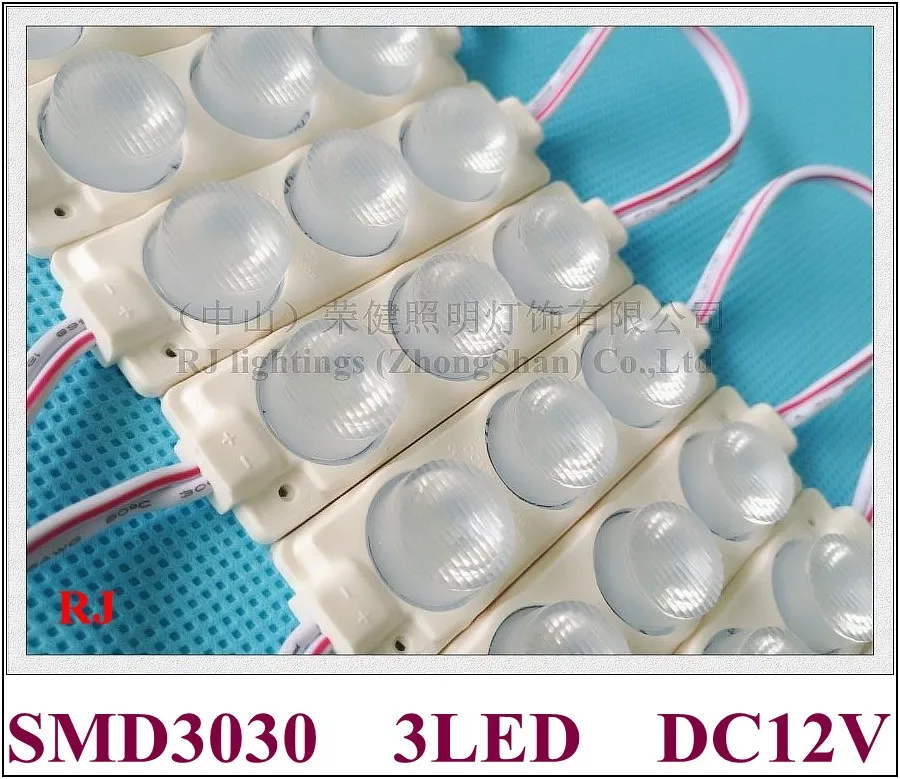 60 degree of emitting beam angle 3LED 3W LED module lamp light back light with len DC12V 75mm(L)*20mm(W)*10mm(H)
60 degree of emitting beam angle 3LED 3W LED module lamp light back light with len DC12V 75mm(L)*20mm(W)*10mm(H)