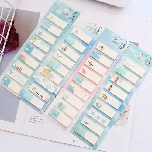 1PCS New Cute Beach Mini Memo Pad Paper Post Notes Sticky Notes Notepad Stationery Papeleria Office School Supplies
1PCS New Cute Beach Mini Memo Pad Paper Post Notes Sticky Notes Notepad Stationery Papeleria Office School Supplies