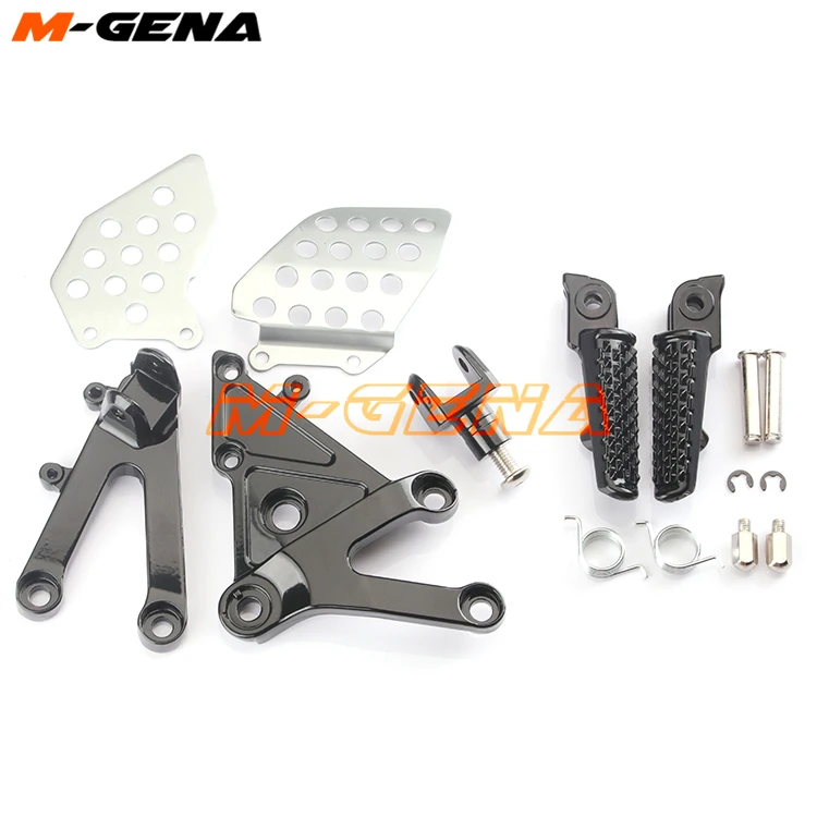 

Front footpegs Foot pegs Footrest Pedals Bracket For CBR600RR CBR 600RR F5 2003 2004 2005 2006 03 04 05 06