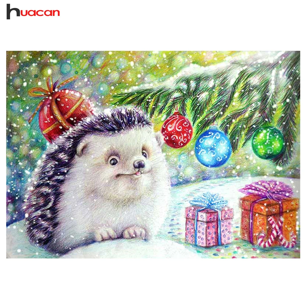 Huacan Christmas Diamond Painting Home Decor Picture of Rhinestones Full Square Diamond Embroidery Hedgehog Handmade Gift
Huacan Christmas Diamond Painting Home Decor Picture of Rhinestones Full Square Diamond Embroidery Hedgehog Handmade Gift