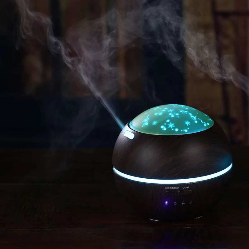 Us Plug 150Ml Aromatherapy Essential Oil Diffuser, Ultrasonic Humidifier With Wood Grain, Cool Mist And Colorful Projection Ho
Us Plug 150Ml Aromatherapy Essential Oil Diffuser, Ultrasonic Humidifier With Wood Grain, Cool Mist And Colorful Projection Ho