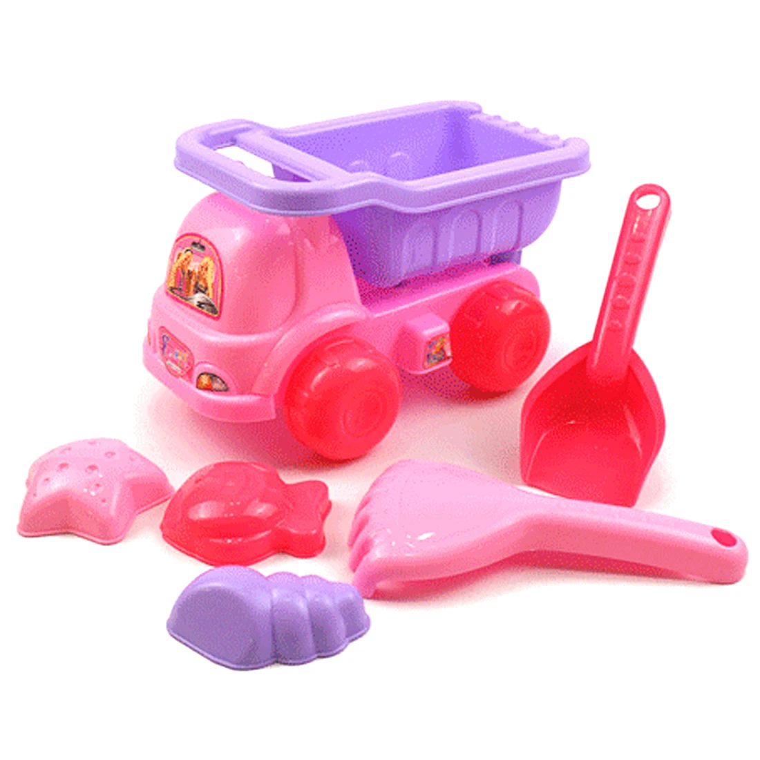 6Pcs Beach Toys Sand Play Rake Shovel 3 Molds Set Educational Toy with Beach Buggy for Children Outdoor Activities
6Pcs Beach Toys Sand Play Rake Shovel 3 Molds Set Educational Toy with Beach Buggy for Children Outdoor Activities