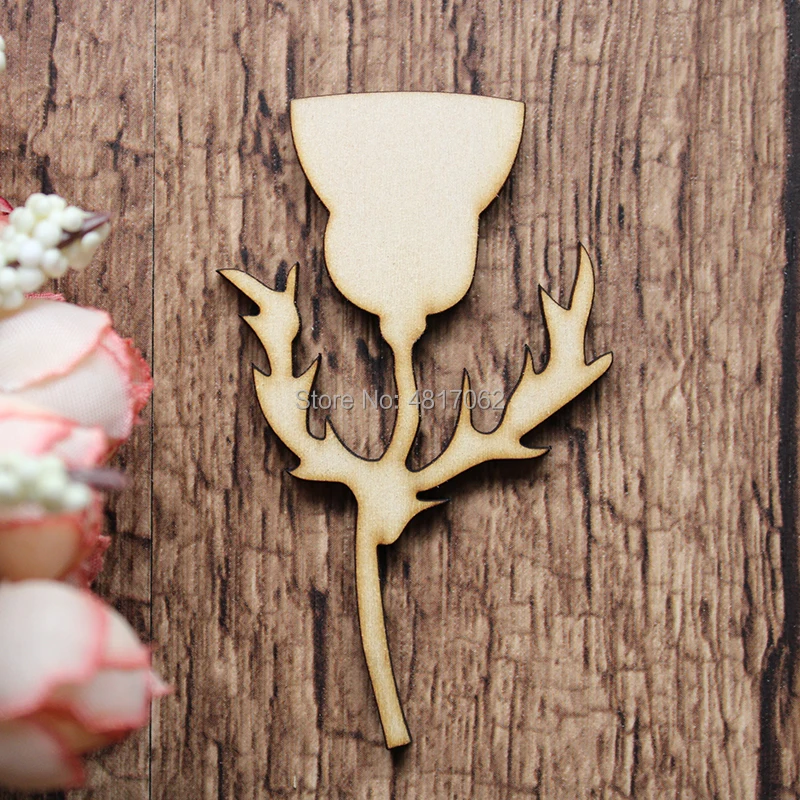 Wooden Scottish Thistle Craft Blank- Wooden Craft plywood, wooden openwork shape, gift tag ornament, Easter label ornament
Wooden Scottish Thistle Craft Blank- Wooden Craft plywood, wooden openwork shape, gift tag ornament, Easter label ornament