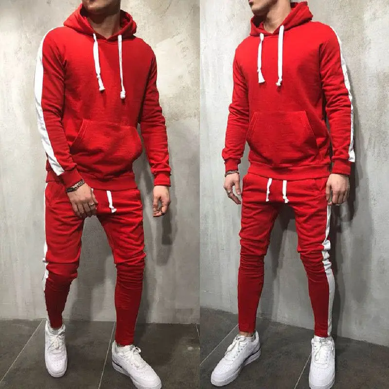 2019 Brand New Men's Cotton With Hat Full Tracksuit Top and Bottom Winter Warm Thick With Pocket Patchwork Casual Set
2019 Brand New Men's Cotton With Hat Full Tracksuit Top and Bottom Winter Warm Thick With Pocket Patchwork Casual Set