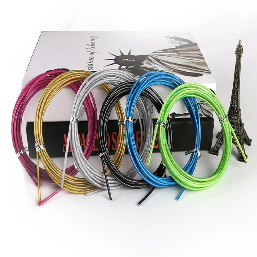 Crossfit Spare Jump Rope Crossfit Replaceable Wire Cable Speed Jumping Ropes Workout Skipping Rope Training Fitness Equipments
Crossfit Spare Jump Rope Crossfit Replaceable Wire Cable Speed Jumping Ropes Workout Skipping Rope Training Fitness Equipments