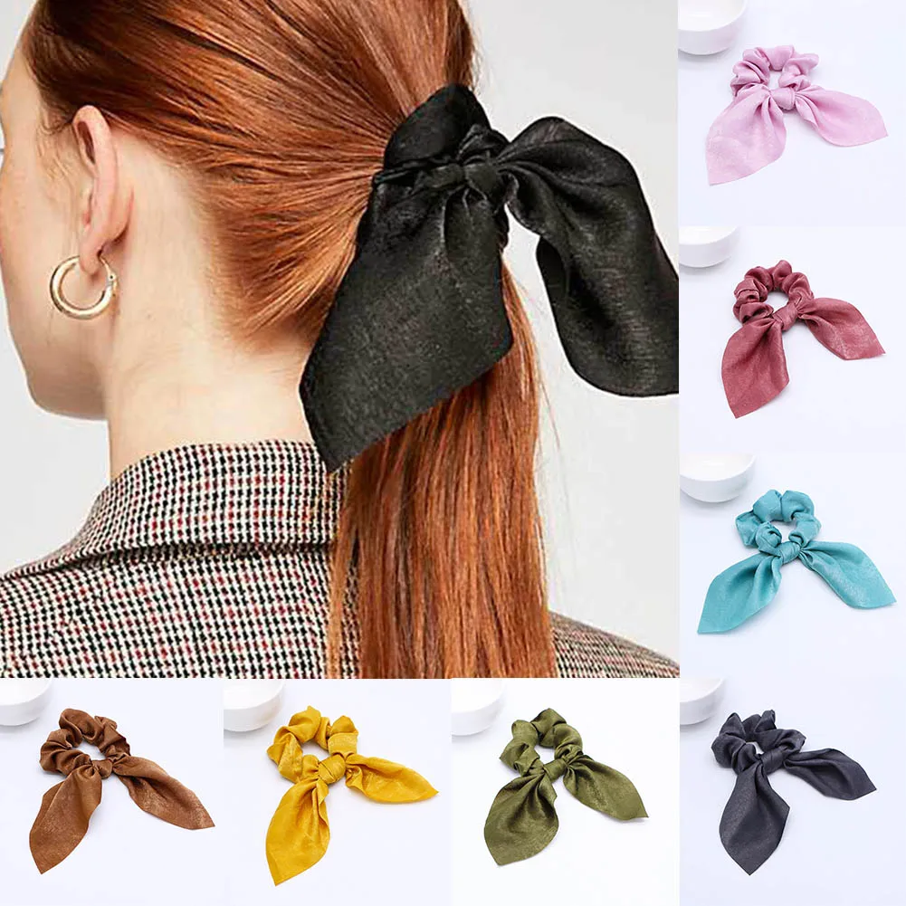 1pcs Women HairBands Tiara Satin Ribbon Bow Hair Band Rope Scrunchie Ponytail Holder Gum for Hair Accessories Elastic
1pcs Women HairBands Tiara Satin Ribbon Bow Hair Band Rope Scrunchie Ponytail Holder Gum for Hair Accessories Elastic