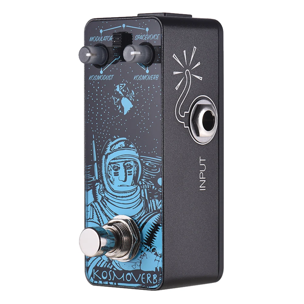 SWIFF DP01 KOSMOVERB Guitar Effect Pedal Digital Reverb Guitar Pedal True Bypass Metal Shell Guitar Accessories
SWIFF DP01 KOSMOVERB Guitar Effect Pedal Digital Reverb Guitar Pedal True Bypass Metal Shell Guitar Accessories