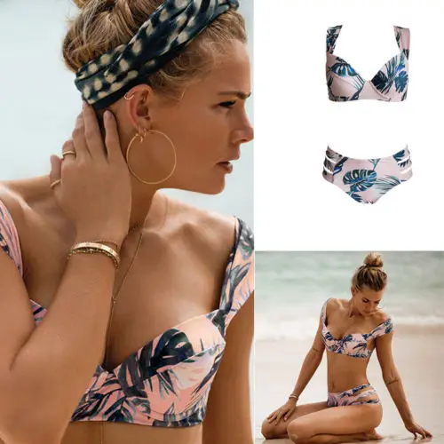Women sexy Bikini Set Push-up Padded Swimsuit e Bandage Swimwear floral print Bathing suit high waist beachwear biquini
Women sexy Bikini Set Push-up Padded Swimsuit e Bandage Swimwear floral print Bathing suit high waist beachwear biquini