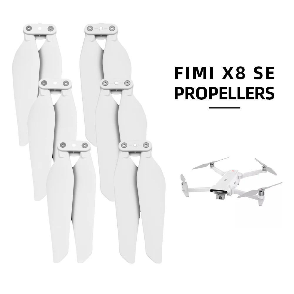 6PCS Quick-release Foldable Propellers Drone Accessories for FIMI X8 SE Replacement Props Spare Parts Wing
6PCS Quick-release Foldable Propellers Drone Accessories for FIMI X8 SE Replacement Props Spare Parts Wing