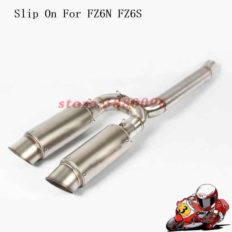 FZ6N FZ6S FZ6 Motorcycle Slip-On Exhaust Muffler Escape Link Tube Pipe Midpipe Whole Set Pipe for Yamaha FZ6N FZ6S FZ6
FZ6N FZ6S FZ6 Motorcycle Slip-On Exhaust Muffler Escape Link Tube Pipe Midpipe Whole Set Pipe for Yamaha FZ6N FZ6S FZ6