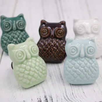 2 piece Ceramic Owl shape Cabinet Knob Closet Cupboard Door Dresser Drawer Pull Handle Kid Furniture Knob Handle
2 piece Ceramic Owl shape Cabinet Knob Closet Cupboard Door Dresser Drawer Pull Handle Kid Furniture Knob Handle