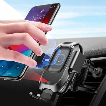 Black 10W ABS+Silicone Smart Infrared Sensor Phone Holder Stand Car Air Vent Clamping Mount Wireless Charge
Black 10W ABS+Silicone Smart Infrared Sensor Phone Holder Stand Car Air Vent Clamping Mount Wireless Charge