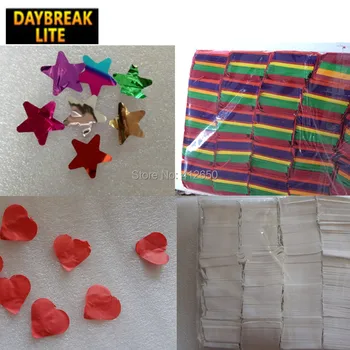 10kg Confetti paper Stage confetti cannon machine metallic confetti silver golden red colorful confetti star round heart flower
10kg Confetti paper Stage confetti cannon machine metallic confetti silver golden red colorful confetti star round heart flower