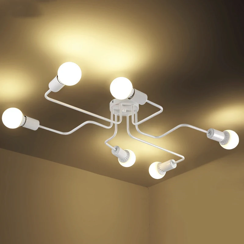 Modern 4/6/8 Heads Multiple Rod Dome Night Lamps Ceiling Light Wrought Iron E27 Bulb Cafe Bar Home Decor Lighting Holder Fixture
Modern 4/6/8 Heads Multiple Rod Dome Night Lamps Ceiling Light Wrought Iron E27 Bulb Cafe Bar Home Decor Lighting Holder Fixture