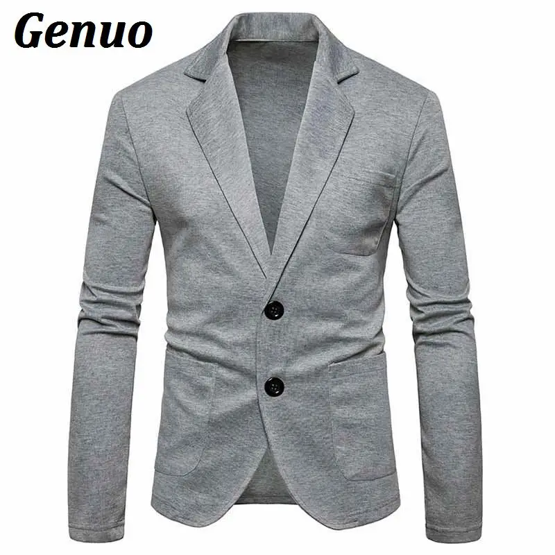Genuo Men Casual Blazer 2018 New Arrival Male High Quality Solid Color Blazers Coat Men Two Buckles Silm Fit Suit Jacket Outwear
Genuo Men Casual Blazer 2018 New Arrival Male High Quality Solid Color Blazers Coat Men Two Buckles Silm Fit Suit Jacket Outwear