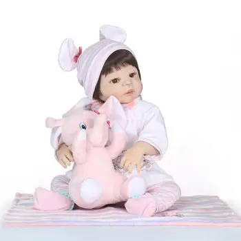 New Lifelike Washable Full Silicone Limbs And cotton body Reborn Girl Doll For Baby Hot Sale Princess Baby Doll Toy
New Lifelike Washable Full Silicone Limbs And cotton body Reborn Girl Doll For Baby Hot Sale Princess Baby Doll Toy