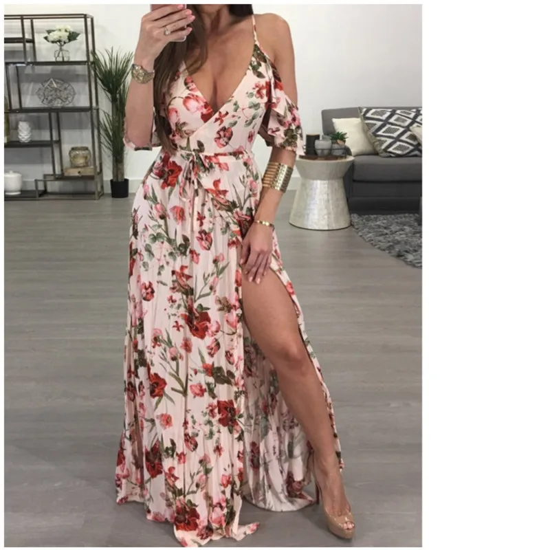 casual floral dress vestidos backless kleider fashion clothes women clothing sexy long loose suspender dress sundress frocks
casual floral dress vestidos backless kleider fashion clothes women clothing sexy long loose suspender dress sundress frocks