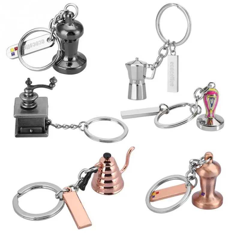 Coffee Pressing Tamper Key Ring Decoration Mini Couple Keychain Pendant Tool Key Ring Coffee Accessories
Coffee Pressing Tamper Key Ring Decoration Mini Couple Keychain Pendant Tool Key Ring Coffee Accessories