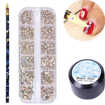 High Quality Nail Art Point Drill Pen Rhinestone Set DIY Painting Manicure Tools for Home Women
High Quality Nail Art Point Drill Pen Rhinestone Set DIY Painting Manicure Tools for Home Women