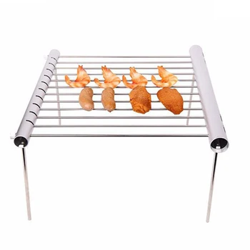 Useful Portable Folding Camping Grill Stainless Steel Compact Charcoal Barbeque Grill Picnics Tools for Backpacking Backyards
Useful Portable Folding Camping Grill Stainless Steel Compact Charcoal Barbeque Grill Picnics Tools for Backpacking Backyards