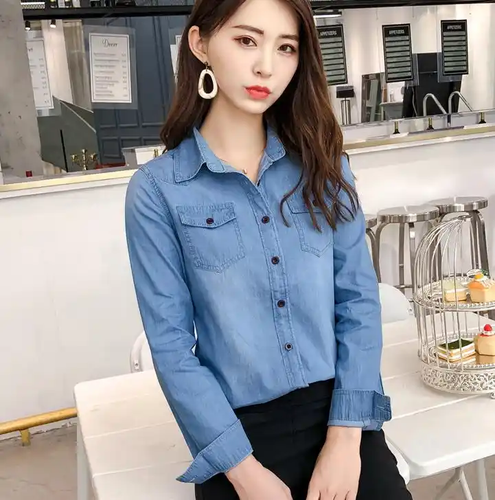 cotton tops for jeans for ladies