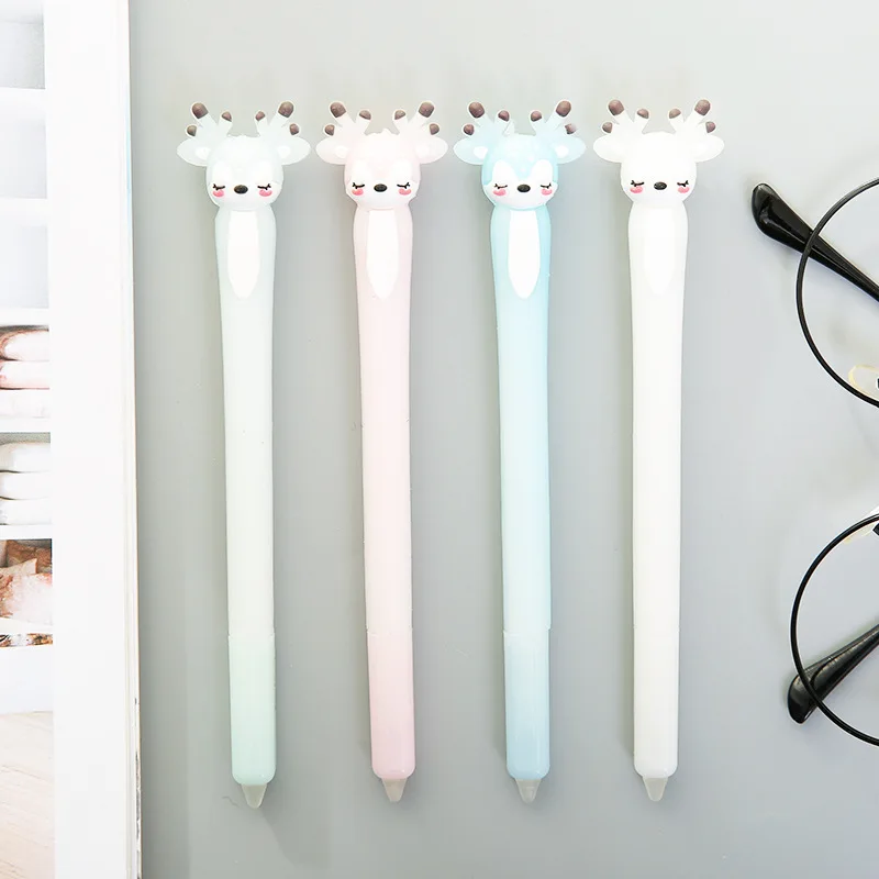 0.5mm Cute Christmas Fawn Erasable gel Pen blue ink Friction Pen kawaii funny office supplies student stationerty
0.5mm Cute Christmas Fawn Erasable gel Pen blue ink Friction Pen kawaii funny office supplies student stationerty