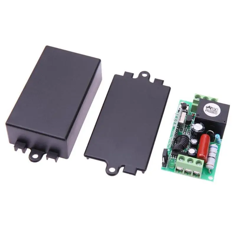 Practical AC 220 V 1CH 315MHz Wireless Remote Control Switch System Receiver Module AK-RK01S-220-A Wireless Switch Controls
Practical AC 220 V 1CH 315MHz Wireless Remote Control Switch System Receiver Module AK-RK01S-220-A Wireless Switch Controls