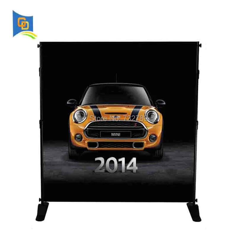 8'x 8' Trade Show Adjustable Backdrop Display Stand for Advertising and Exhibition only frame BST6-9
8'x 8' Trade Show Adjustable Backdrop Display Stand for Advertising and Exhibition only frame BST6-9