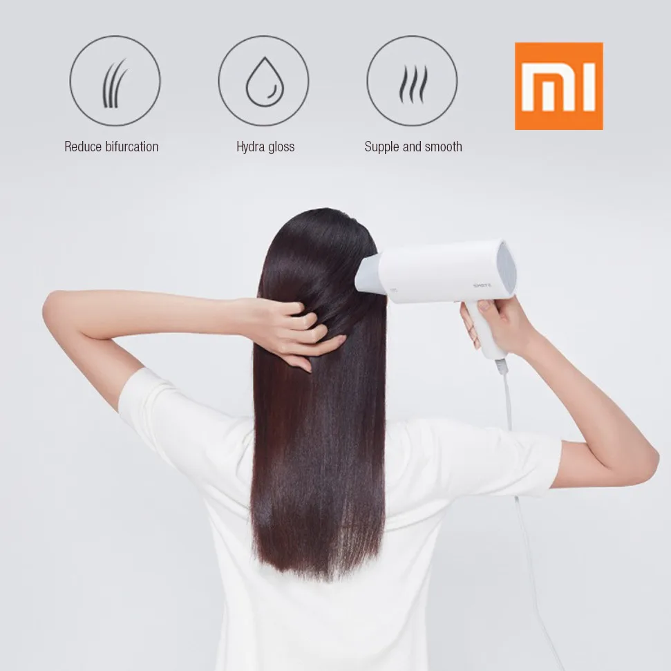 Mijia Smate Negative Ions Electric Hair Dryer 220V 1600W Hot and Cold Blower Mi Blow Dryer For Travel Household Home
Mijia Smate Negative Ions Electric Hair Dryer 220V 1600W Hot and Cold Blower Mi Blow Dryer For Travel Household Home