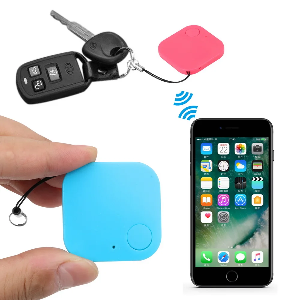 Mini Bluetooth GPS Tracker Key Locator Kids Pets Wallet Keys Anti-lost Alarm Keychain Car Keyring
Mini Bluetooth GPS Tracker Key Locator Kids Pets Wallet Keys Anti-lost Alarm Keychain Car Keyring