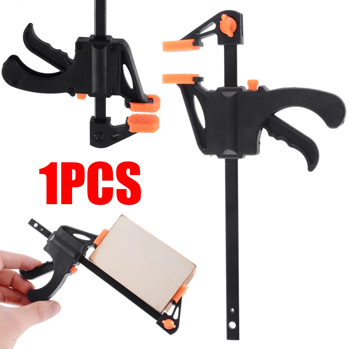 1pcs Fast Quick Woodworking Clip Wooden Clip Board Tool Spreader Squeeze Work Bar Clamp Use For Carpentry Cabinetry
1pcs Fast Quick Woodworking Clip Wooden Clip Board Tool Spreader Squeeze Work Bar Clamp Use For Carpentry Cabinetry