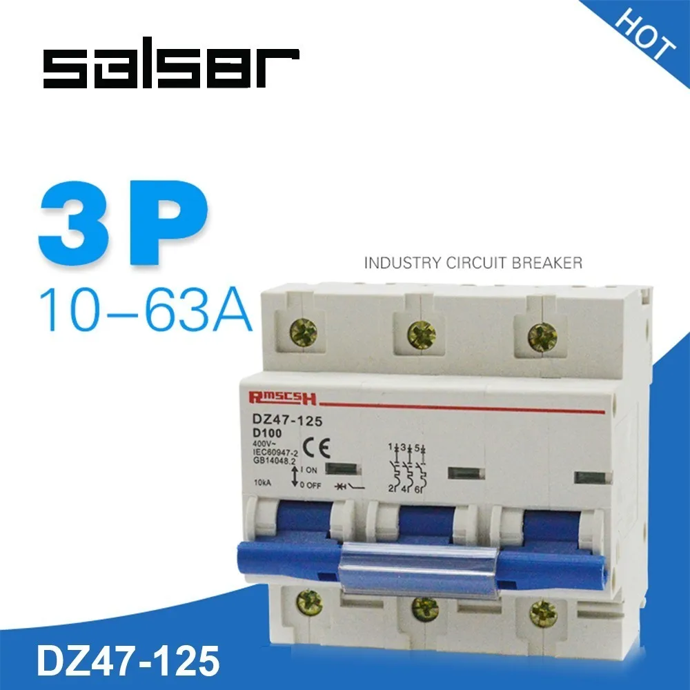 DZ47-100 3P 400V D Type Atmosphere Air Switch C45 Type Small-sized Mini Circuit Breaker 80A 100A 125A
DZ47-100 3P 400V D Type Atmosphere Air Switch C45 Type Small-sized Mini Circuit Breaker 80A 100A 125A