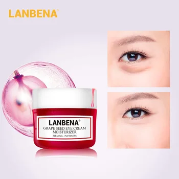 Lanbena Grape Seed Eye Cream Fading Fine Lines Dark Circle Removing Eye Puffiness Nourishing Moisturizing Firming Anti-aging 20g
Lanbena Grape Seed Eye Cream Fading Fine Lines Dark Circle Removing Eye Puffiness Nourishing Moisturizing Firming Anti-aging 20g