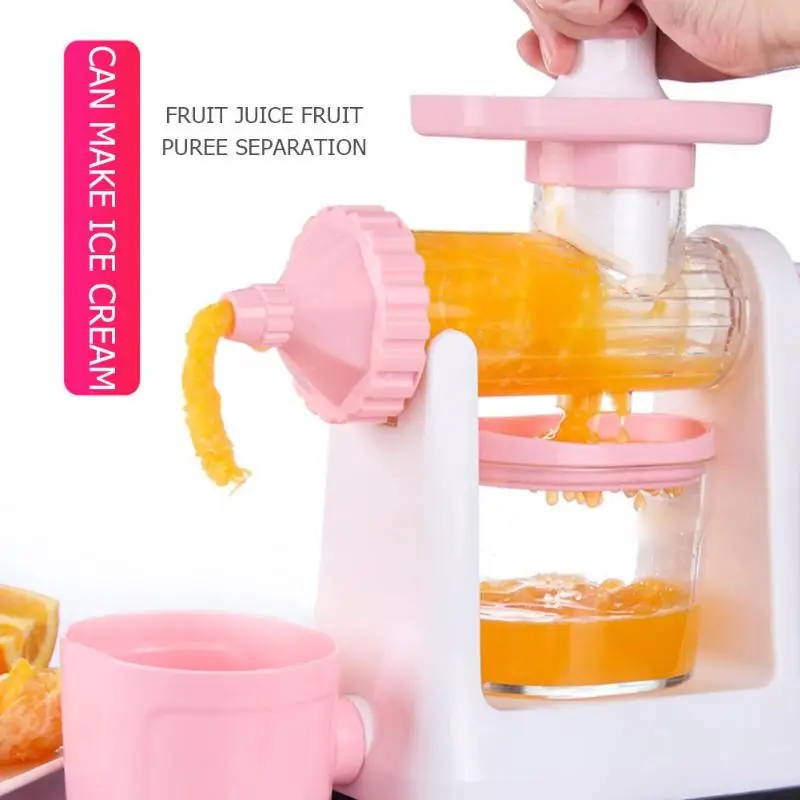 Kitchen Tools Hand Crank Manual Juicer Orange Lemon Squeezer Fruit Extractor Ice Cream Maker Machine Multifuctional Fruit Juicer
Kitchen Tools Hand Crank Manual Juicer Orange Lemon Squeezer Fruit Extractor Ice Cream Maker Machine Multifuctional Fruit Juicer