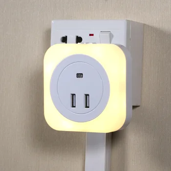 White Nightlight with Twilight Sensor Compact LED Plug-In Night Light Energy Saving For Nursery Childrens Stair Corridor
White Nightlight with Twilight Sensor Compact LED Plug-In Night Light Energy Saving For Nursery Childrens Stair Corridor