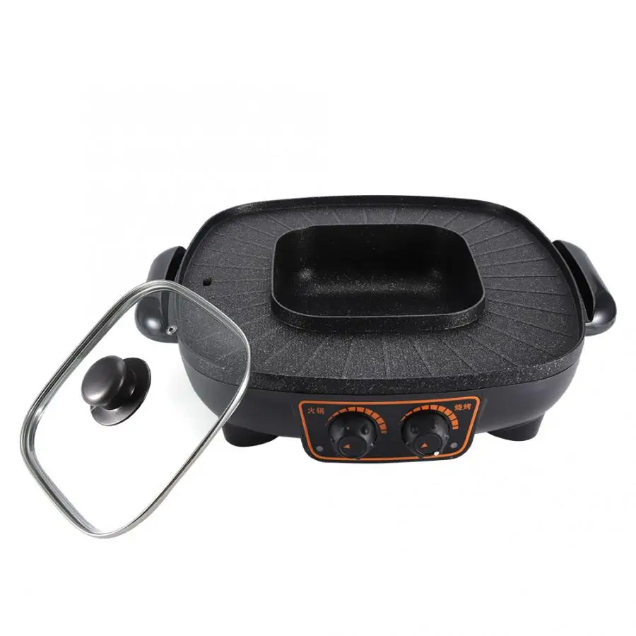 BBQ Hot Pot multi function Eelectric Cooker Home Electric Roasting Hot Pot One piece non stick pan Hot
BBQ Hot Pot multi function Eelectric Cooker Home Electric Roasting Hot Pot One piece non stick pan Hot